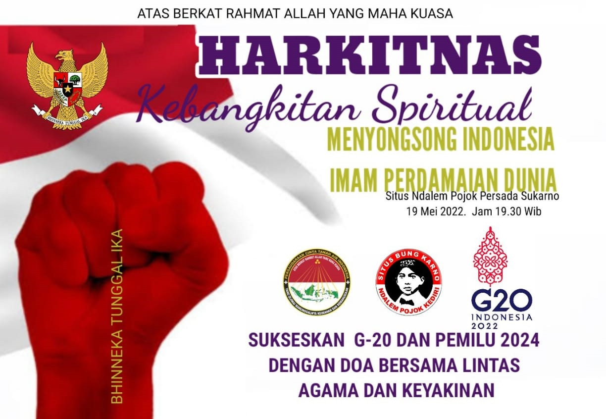 Doakan Indonesia  menjadi Imam Perdamaian Dunia