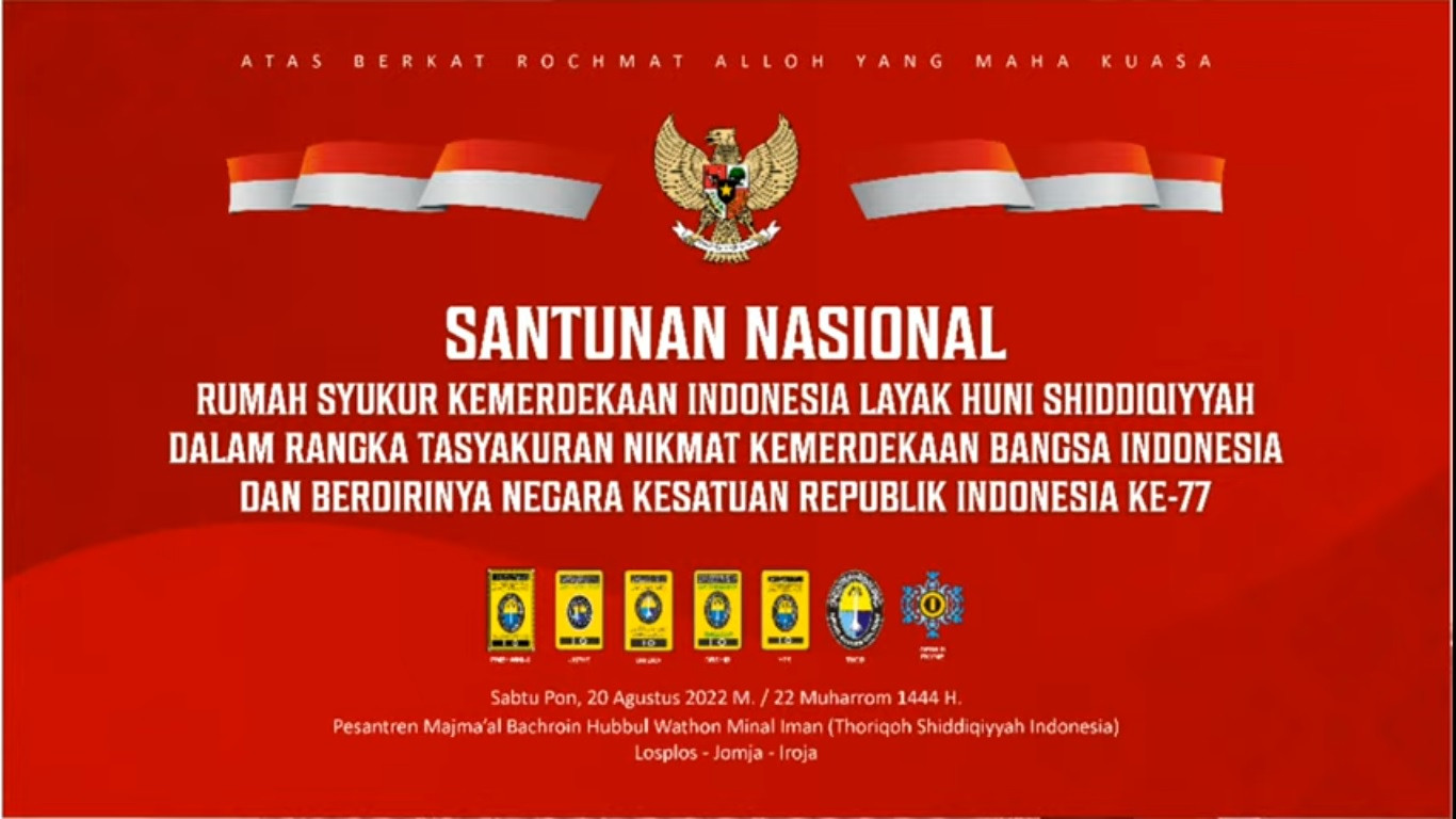 TASYAKURAN NIKMAT KEMERDEKAAN BANGSA INDONESIA DAN BERDIRINYA NKRI KE - 77